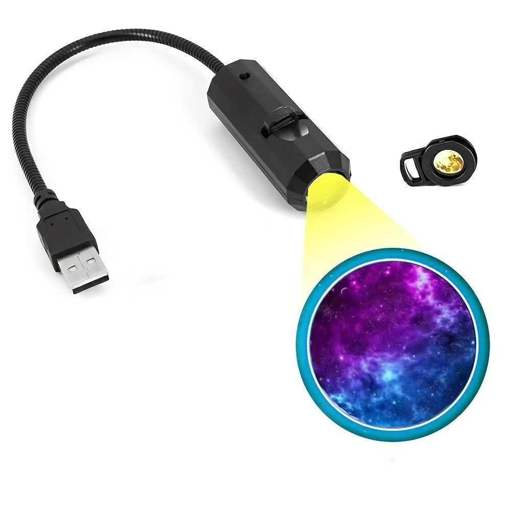 Creative Atmosphere USB Moon Projection Lamp