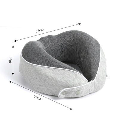U Shaped Pillow Memory Cotton Can Store Travel Pillows, Nap Pillows, Neck Protection Pillows, Portable Neck Pillows