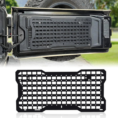 JK&JL Tailgate Tactical Panel for Wrangler Tailgate Tool Kit/JL Organizer Racks Compatible with Jeep Wrangler 2007-2022 JK JKU &