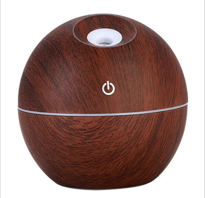 USB Ultrasonic Aroma Diffuser & Humidifier with 7-Color LED Light