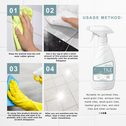 Ceramic Stone Plating Agent, Kitchen Quartz Stone Tile Cleaning Stains Repair Scratch Cleaning Agent