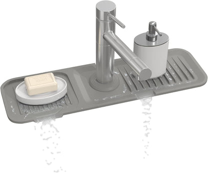 Silicone rubber folding sink drain pad splash proof tabletop kitchen and bathroom multifunctional tool