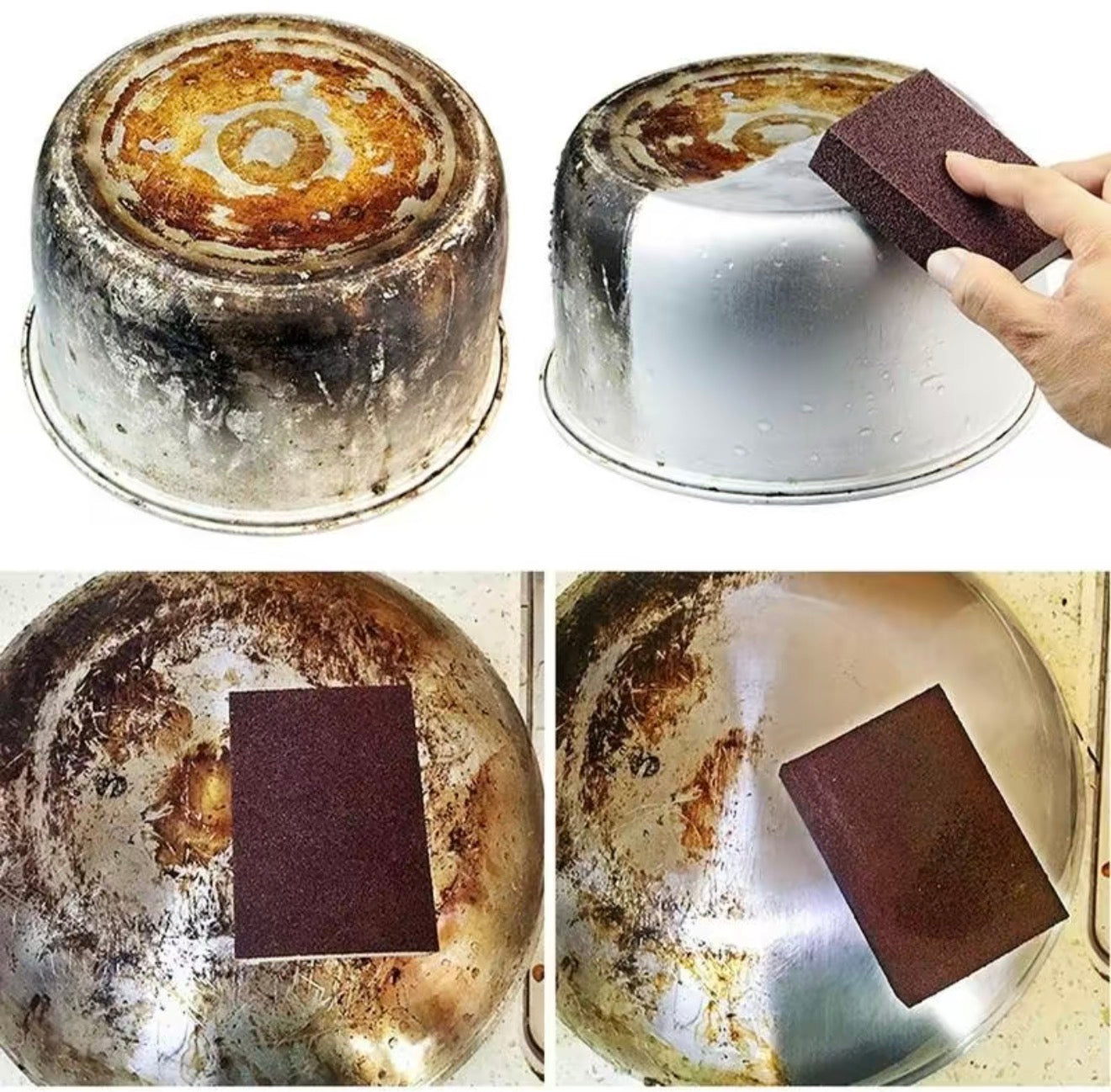 SparkScrub Emery Cleaning Sponge