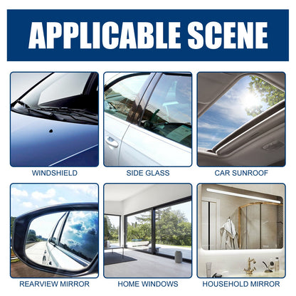 Glass Hard Spot Remover Car Glass, Glass Cleaning Decontamination Scratch Repair Polishing Cream