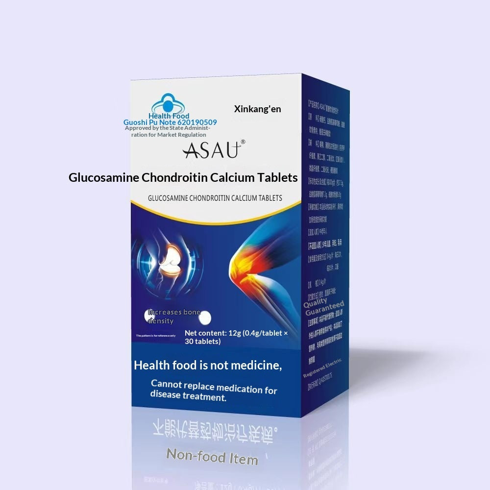Glucosamine Chondroitin Calcium Tablets Increase Bone Density Glucosamine Health Products