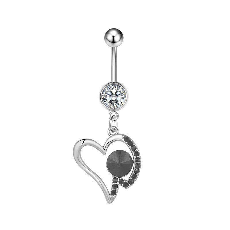 Navel Ring Creative Bat Bee Navel Buckle Navel Ring Body Piercing Jewelry