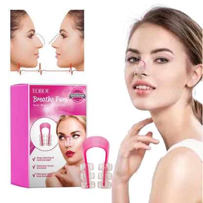 Nasal Mucus Clearing Clip, Deep Cleaning Nasal Mucus To Relieve Nasal Congestion And Discomfort Breathing Smooth And Comfortable