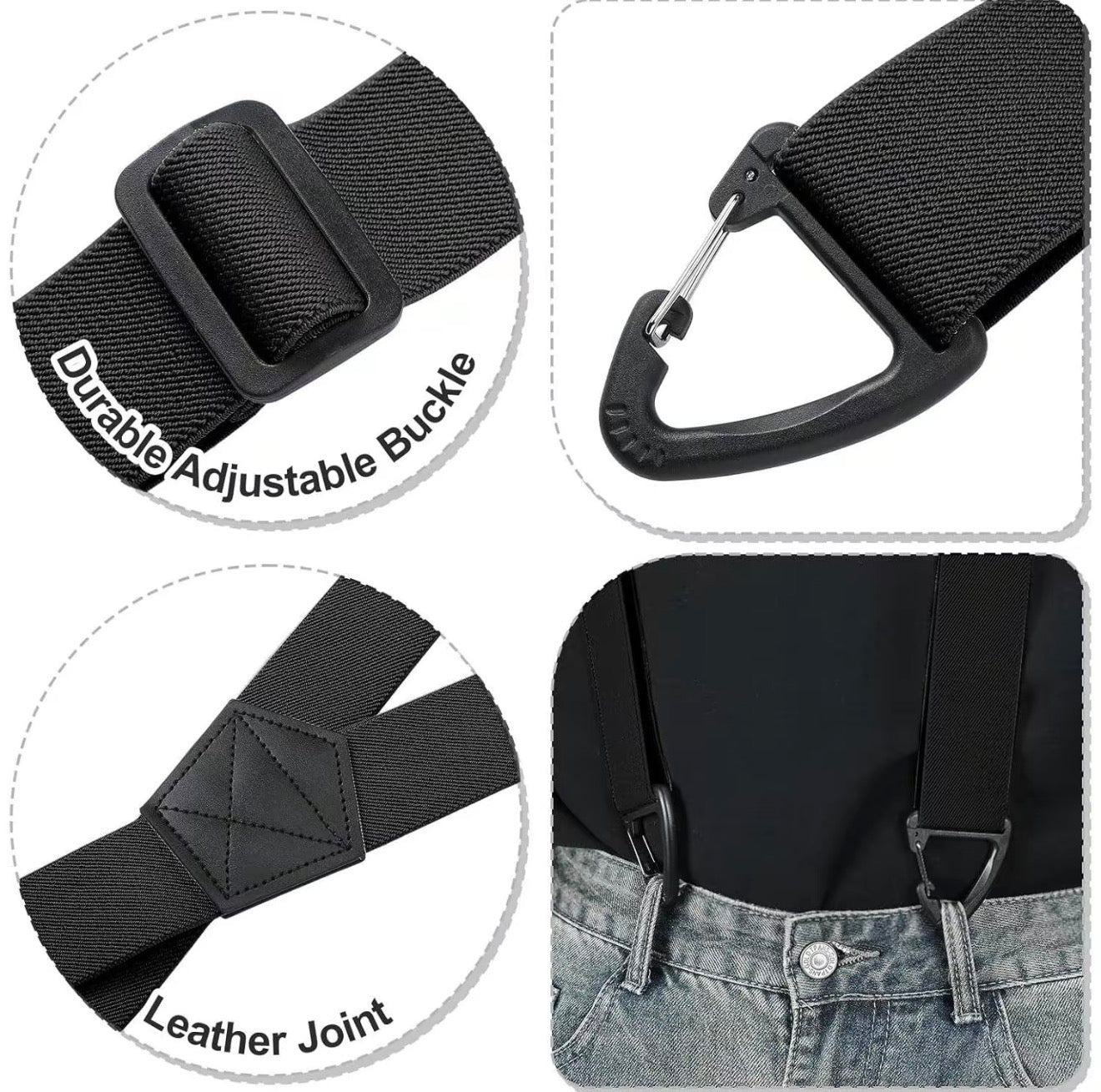 StealthGrip Hidden Work Suspenders