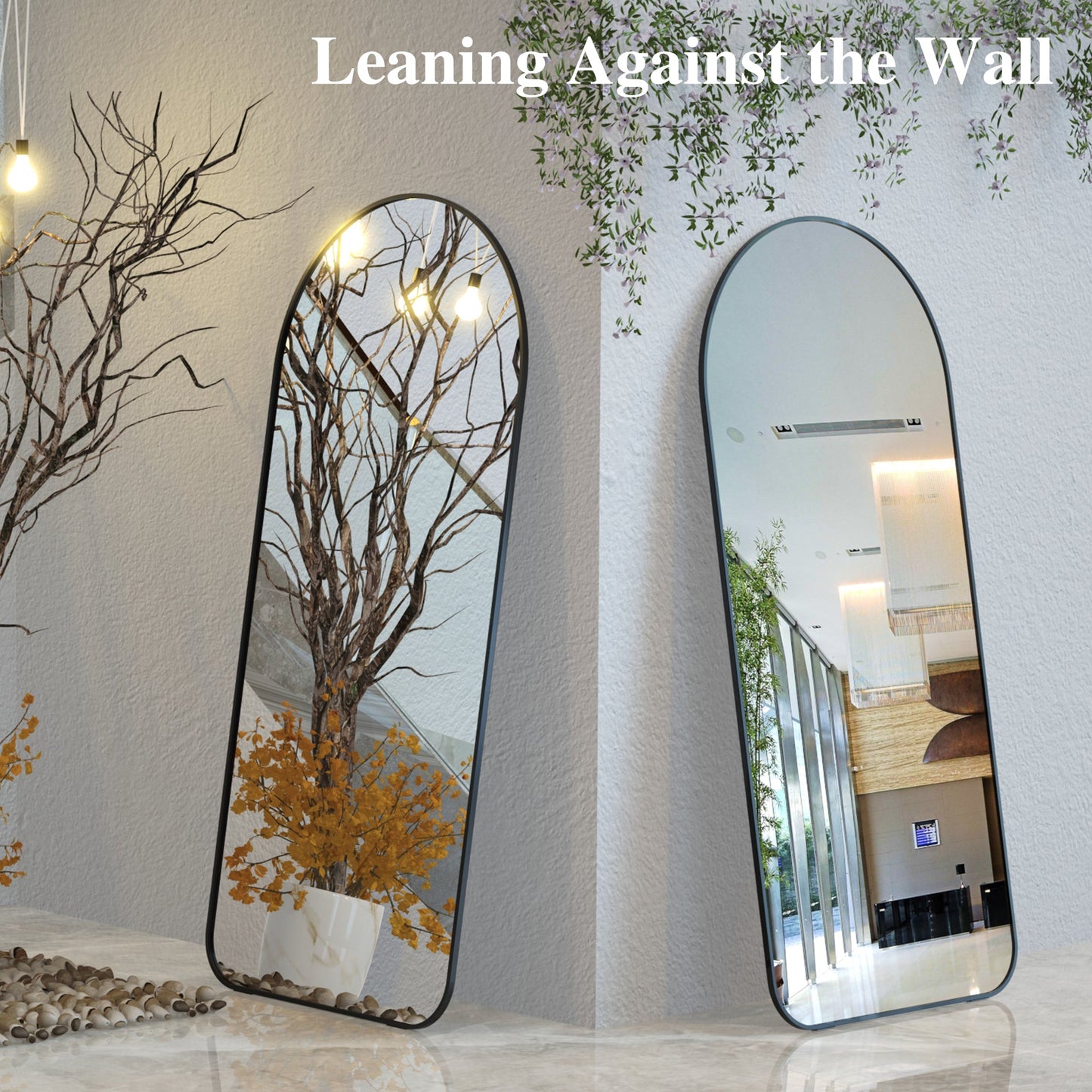 71"×32" Big Full Body Mirror for Bedroom Oversized Floor Mirror Large Standing Mirror Living Room Dressing Mirror Leaning Agains