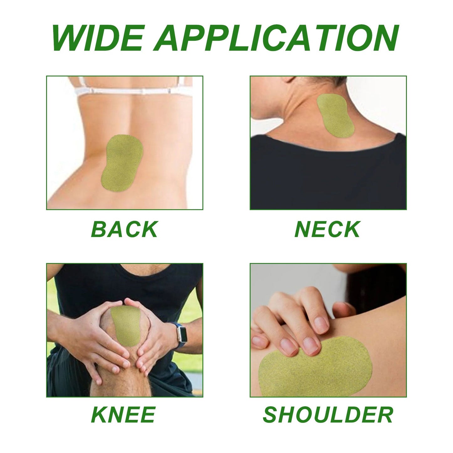Ginger Wormwood Purifying Pads, Relieve Body Stress And Fatigue Relax Body And Body Toning Body Care Patch