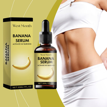 Banana Body Essential Oil Nourishes Waist Arm Light Skin Show Figure Massage Treatment