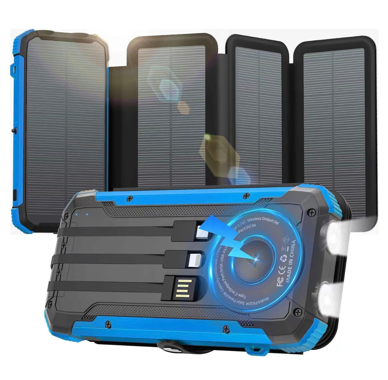 SolarMax Foldable Power Bank