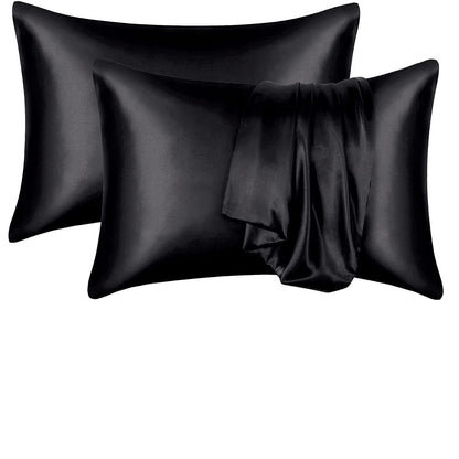 Satin pillowcase solid color pillowcase