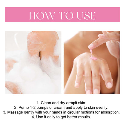 Underarm Whitening Essence Cream, Repair Acanthoderma Nigricans Tender And Smooth Skin Moisturizing Whitening Cream