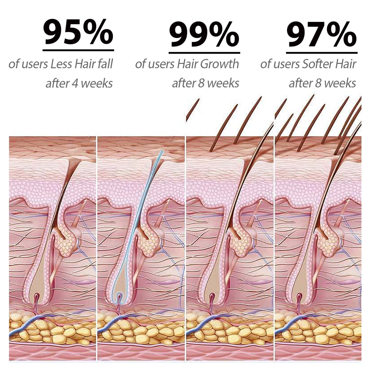 Amino Acid Shampoo, Deeply Clean The Scalp Repair Hair Follicle Damage Strengthen Hair Off The Hair