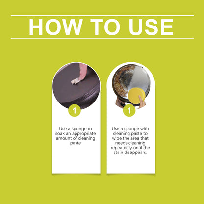 Multi-Purpose Cleaning Paste Household Kitchen Bathroom Furniture Grease And Scale Multi-Purpose Cleaner