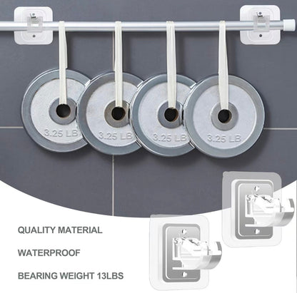 CrystalFix Curtain Rod Hooks Set