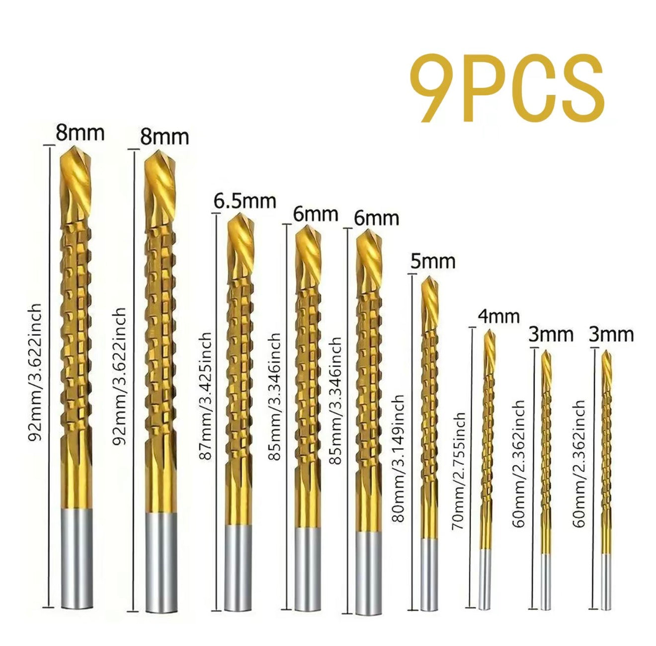PowerDrill Titanium Bit Set