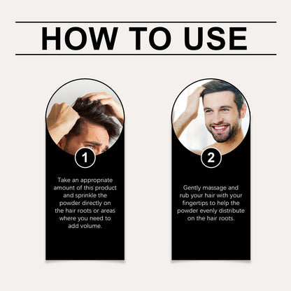 Keratin Volumizing Styling Powder, Shampooing Hair Bangs Convenient Volumizing Oil Control Styling Powder