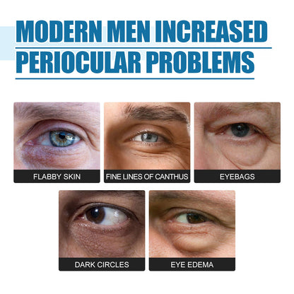 Men's Eye Serum Reduces Fine Lines, Bags, Dark Circles, Moisturizes, Firming, Brightening And Anti-Aging Eye Area