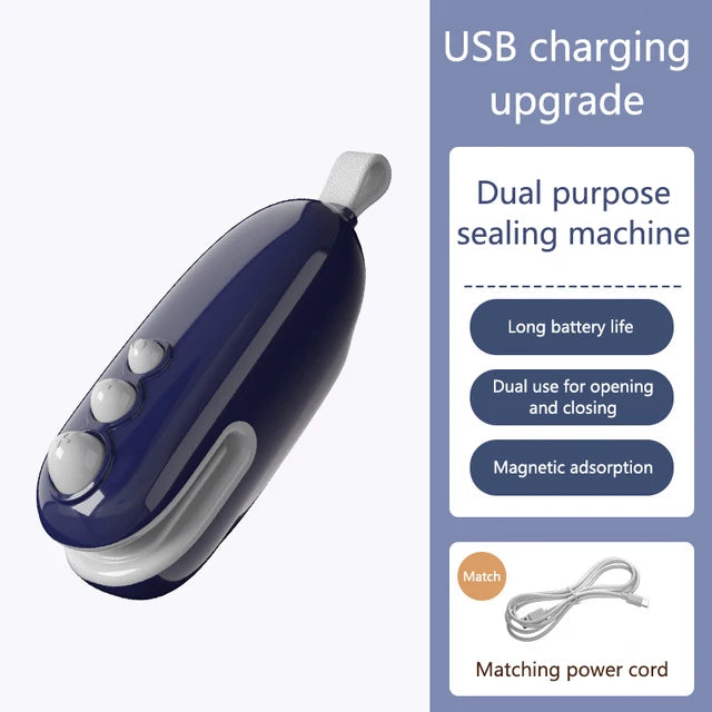 Small Monster Sealing Machine Snack Sealing Machine Mini Sealing Machine Hand Pressure Plastic Sealing Machine