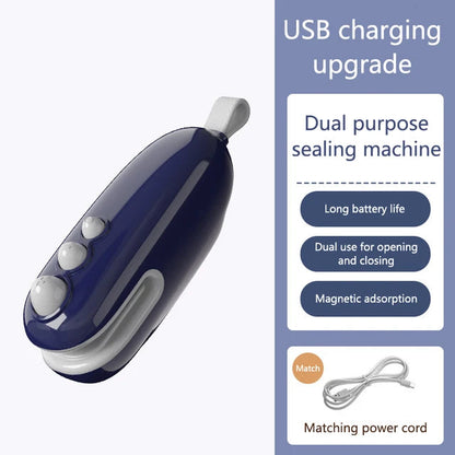 Small Monster Sealing Machine Snack Sealing Machine Mini Sealing Machine Hand Pressure Plastic Sealing Machine