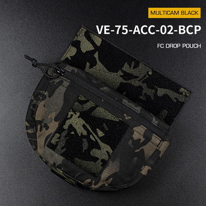 Tactical Hunting Vest with Drop Pouch, for Airsoft & CS, Outdoor Sports