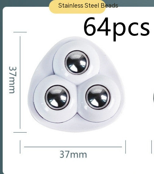 Adhesive Ball Pulley Universal Wheel