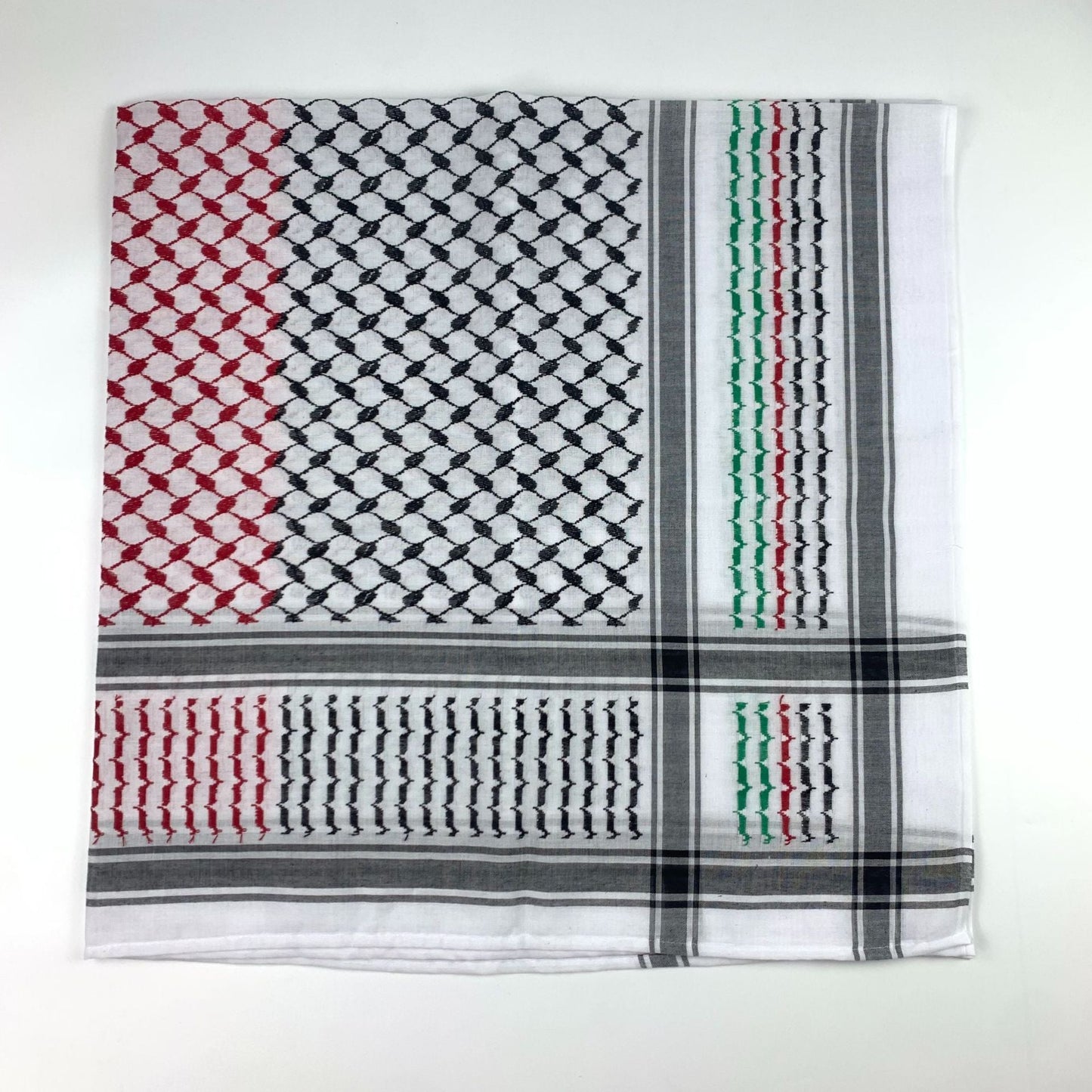 Keffiyeh Jacquard Square Scarf Men Dubai Saudi Arabia