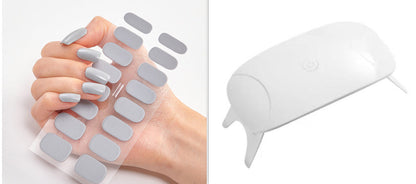 Waterproof Long Lasting Nail Stickers Letter Color