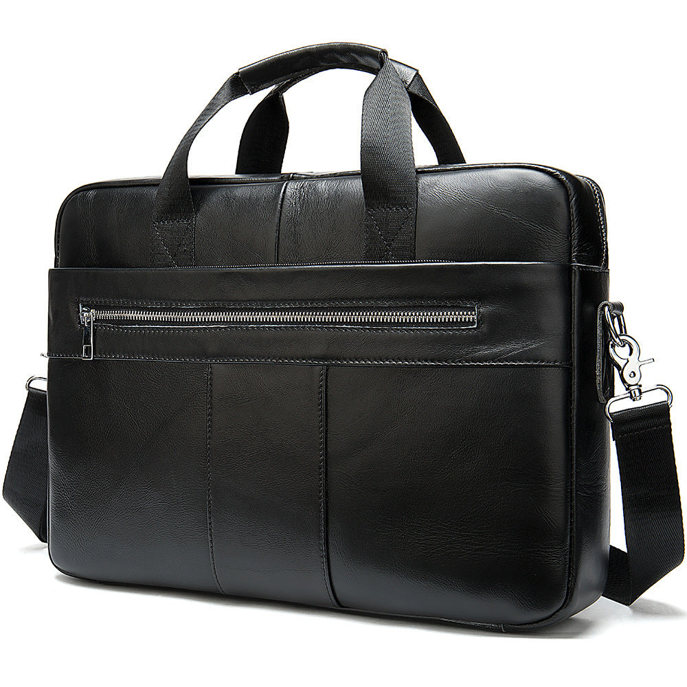 Men's Leather Business Briefcase