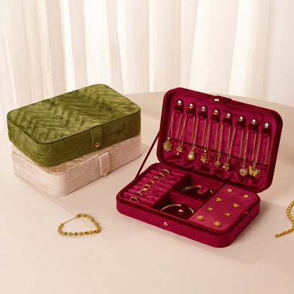 Large Capacity Vintage Jewelry Storage Box