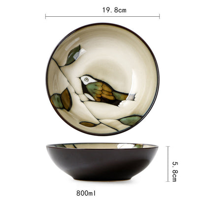 Japanese Ceramic Individuality Bowls Dishes