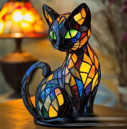 LED Small Night Lamp Art Animal Statue Creative Home Desktop Decoration