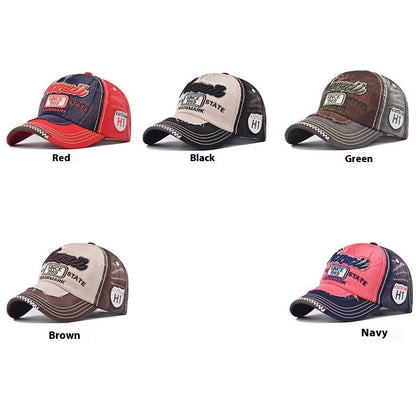 Men's And Women's Four Seasons Cowboy Hat Simple Sun-poof Peaked Cap