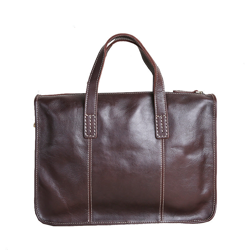 Vintage Leather Business Briefcase