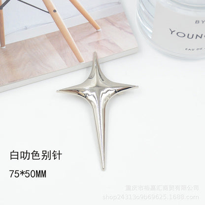Ins Style Metal Simplicity Brooch