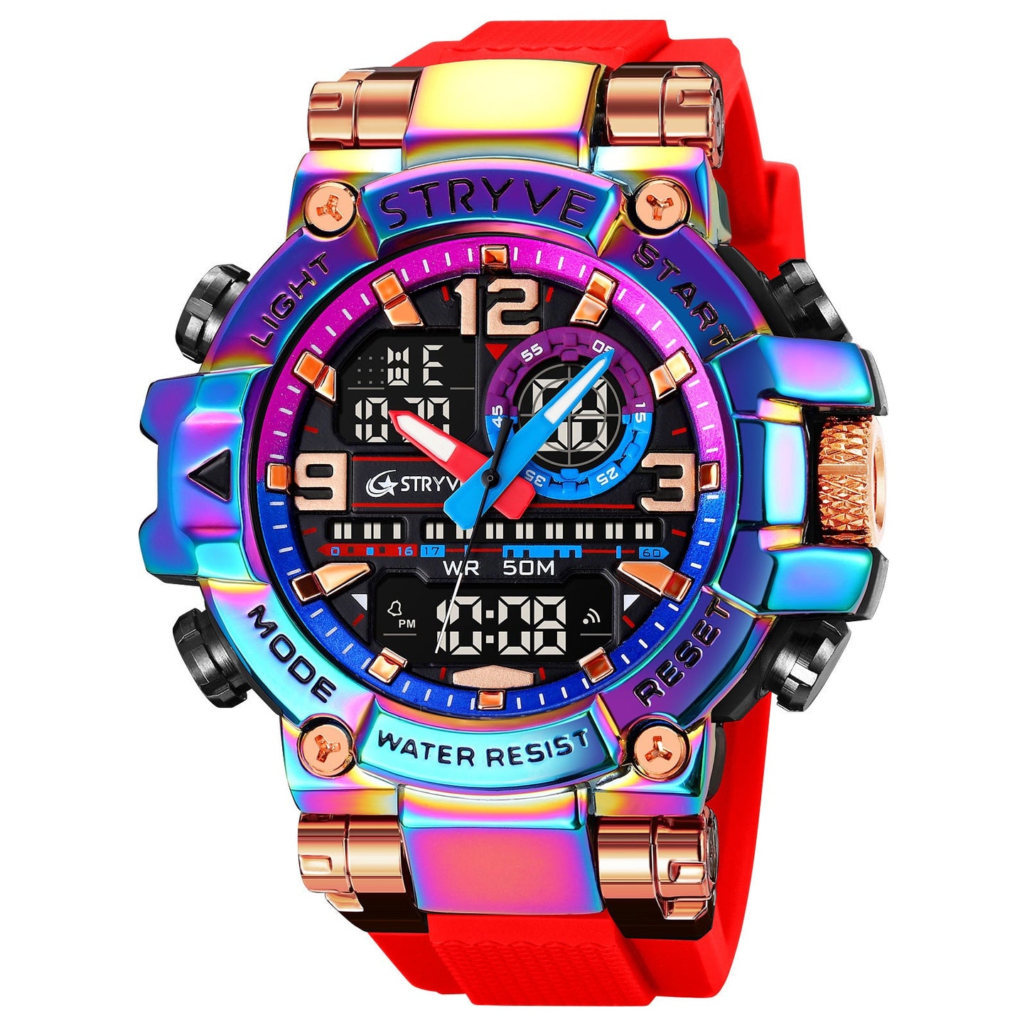 New Multifunctional Sports Student Watch