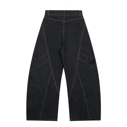 High Street Loose Design Wide Leg Pants