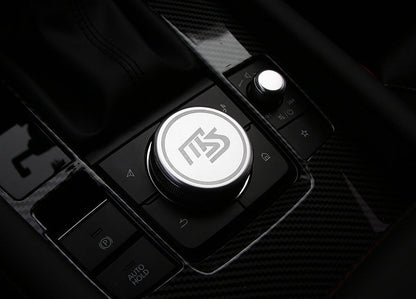 Central control knob sticker
