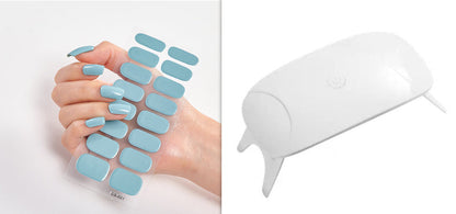 Waterproof Long Lasting Nail Stickers Letter Color
