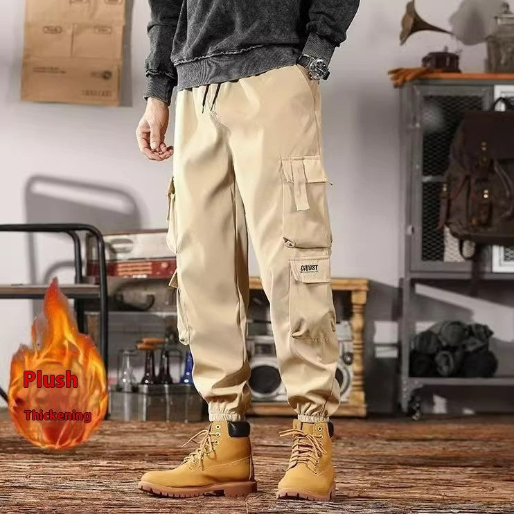 Casual Sports Loose Ankle-Banded Overalls Men