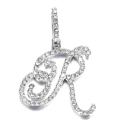 Hip hop accessories grass letter pendant melon seed buckle Cuban chain accessory