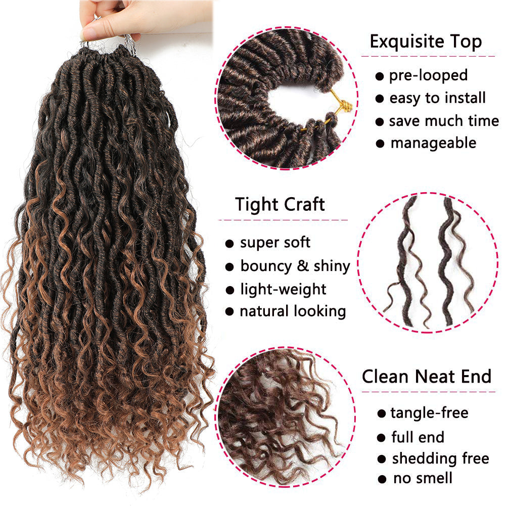 Feizifeizi Concubine Dirty Braids Crochet Hair