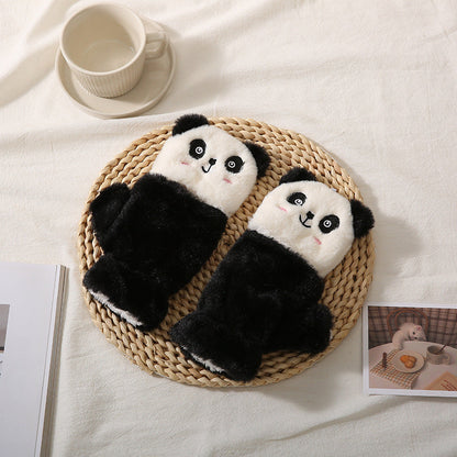 Cartoon Versatile Fleece-lined Warm Gloves