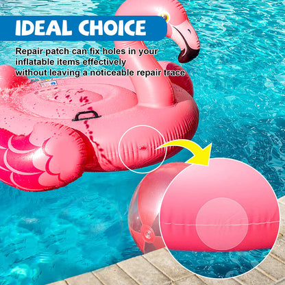 Swimming Ring Repair Repair Kit Self-Adhesive Lining Patch Swimming Ring Inflatable Pontoon Waterproof Seal