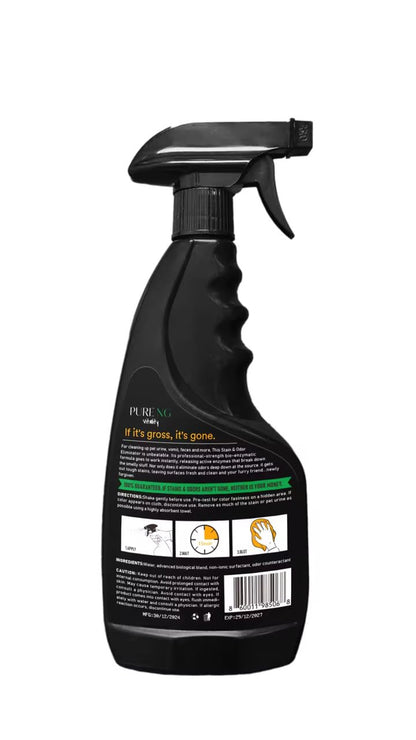 pureng PNG Vitality Stain & Odor Eliminator 16.9oz Pet Odor Neutralizer