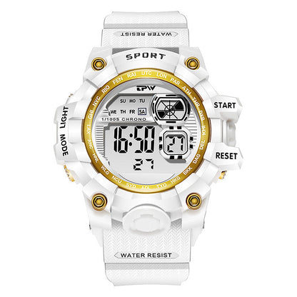 In Stock LED Electronic Waterproof Watch for Ladies