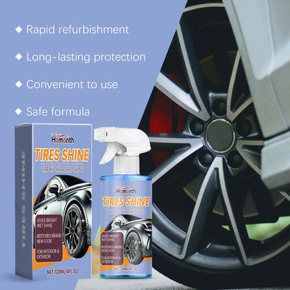 Automobile Tire Retreading Spray Tire Protection Oil Glaze Waterproof Antifouling Lasting Retreading Spray
