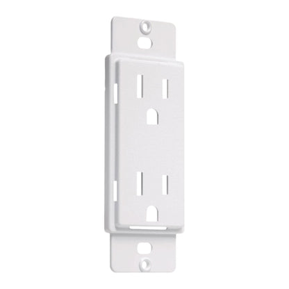 TayMac AD20W Paintable Duplex Adapter Plate White Plastic